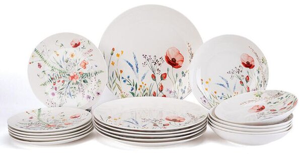 Porcelánová sada tanierov MAK 18 ks