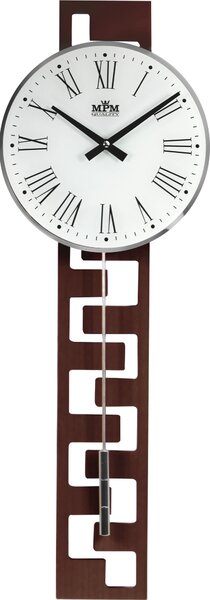 Kyvadlové hodiny MPM 3186.54, drevo, 71cm