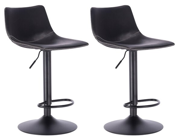2x Barová stolička Hawaj CL-845 | čierna