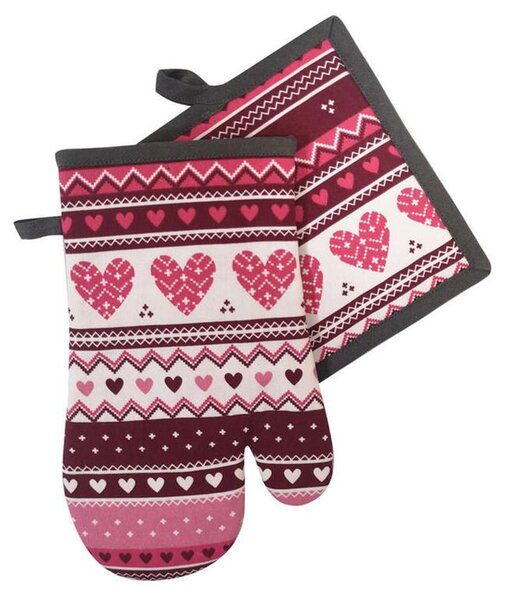 Kuchynská chňapka a podložka VALENTINES