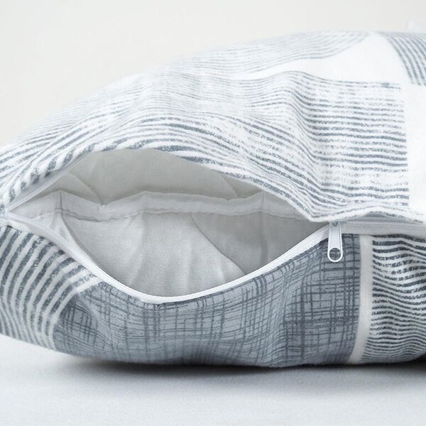 Flanelové posteľné obliečky NORDIC GREY