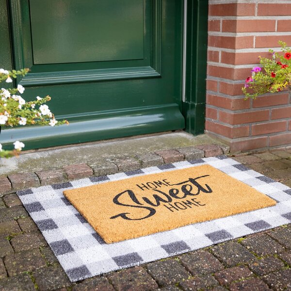 Rohožka z kokosového vlákna 40x60 cm Home Sweet Home - Esschert Design
