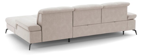 ROHOVÁ SEDAČKA, textil, sivobéžová Sit & More - Sedačky, Online Only