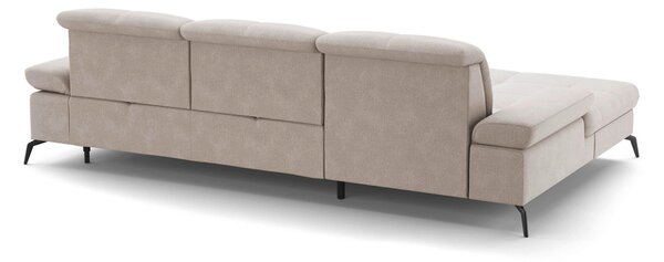 ROHOVÁ SEDAČKA, textil, sivobéžová Sit & More - Sedačky, Online Only