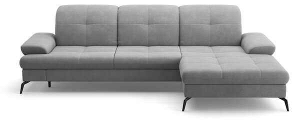 ROHOVÁ SEDAČKA, textil, sivá Sit & More - Sedačky, Online Only