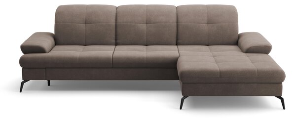 ROHOVÁ SEDAČKA, textil, bahenná hnedá Sit & More - Sedačky, Online Only