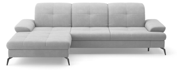ROHOVÁ SEDAČKA, textil, sivá Sit & More - Sedačky, Online Only