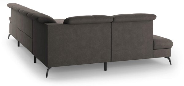 SEDACIA SÚPRAVA, textil, grafitová Sit & More - Sedačky, Online Only