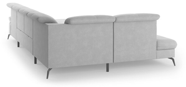 SEDACIA SÚPRAVA, textil, sivá Sit & More - Sedačky, Online Only