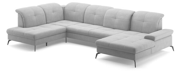 SEDACIA SÚPRAVA, textil, sivá Sit & More - Sedačky, Online Only