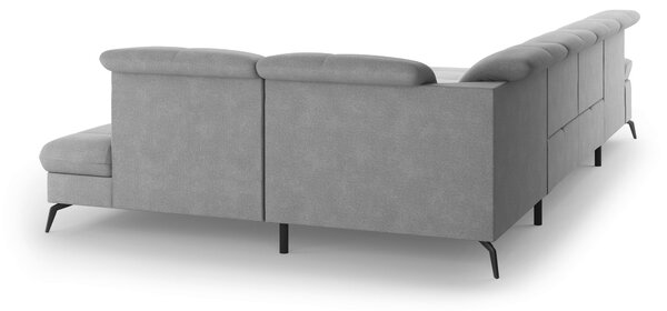 SEDACIA SÚPRAVA, textil, sivá Sit & More - Sedačky, Online Only