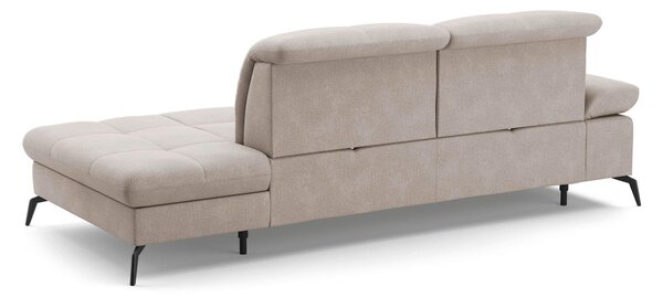 LEŇOŠKA, textil, sivobéžová Sit & More - Online Only obývacie izby, Online Only