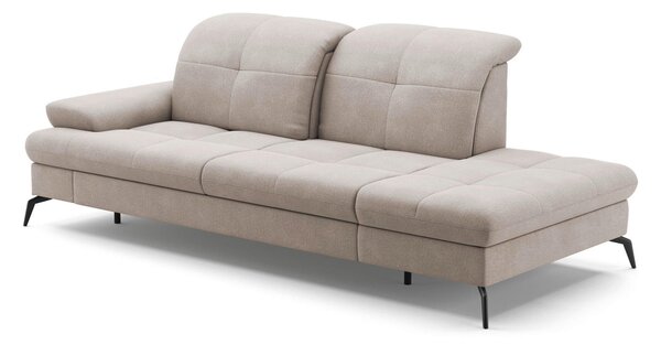 LEŇOŠKA, textil, sivobéžová Sit & More - Online Only obývacie izby, Online Only