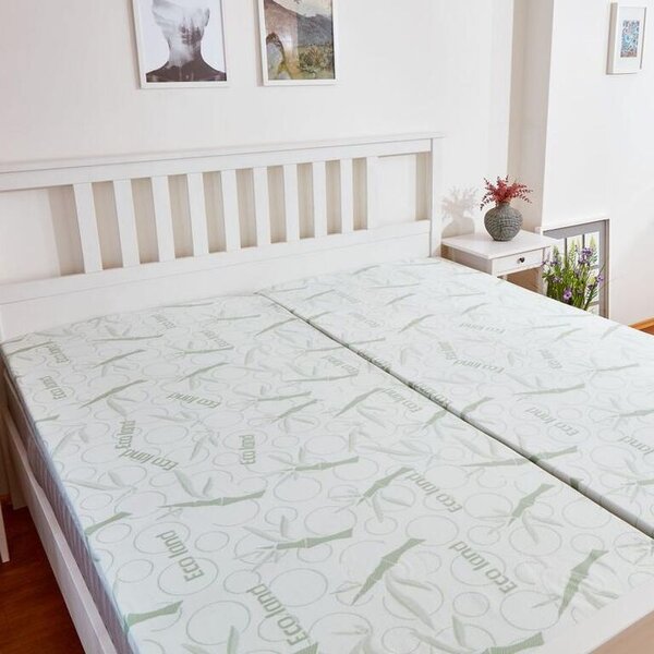 Krycí matrac z pamäťovej peny BAMBOO Comfort 90 x 190 x 4 cm