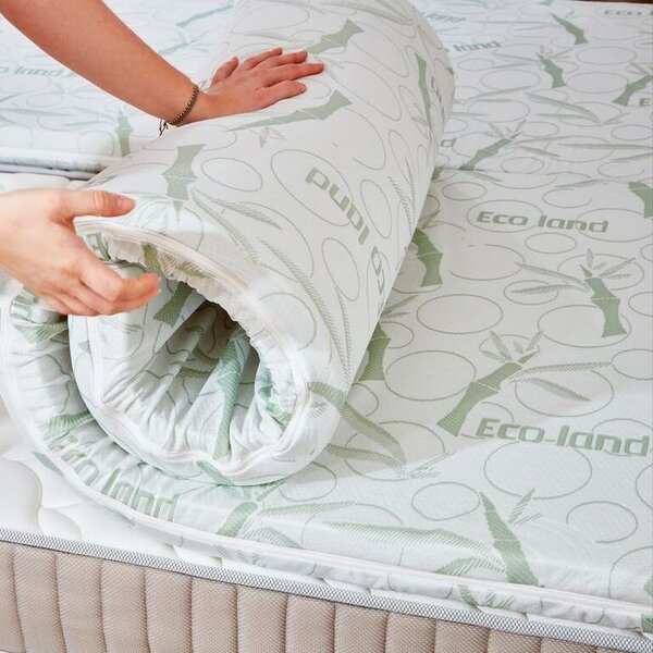 Krycí matrac z pamäťovej peny BAMBOO Comfort 90 x 190 x 4 cm