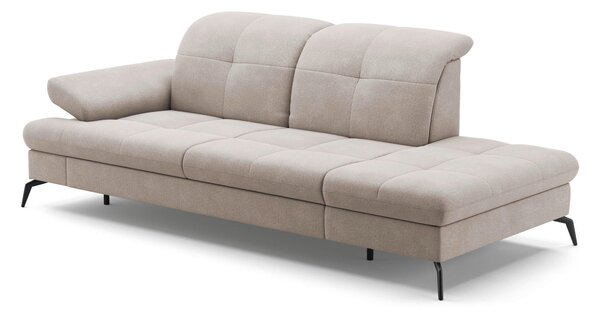 LEŇOŠKA, textil, sivobéžová Sit & More - Online Only obývacie izby, Online Only