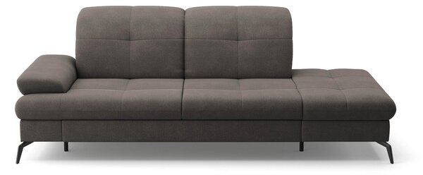 LEŇOŠKA, textil, grafitová Sit & More - Online Only obývacie izby, Online Only