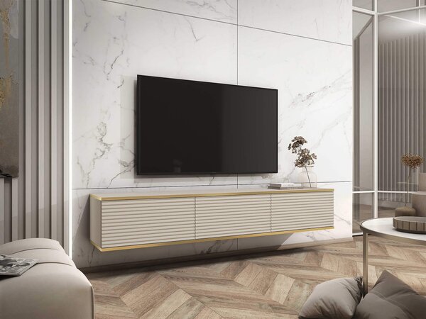 Závesný TV stolík Oro RTV175 MDF - béžová
