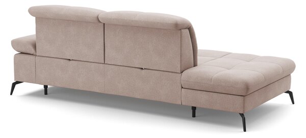 LEŇOŠKA, textil, sivobéžová Sit & More - Online Only obývacie izby, Online Only