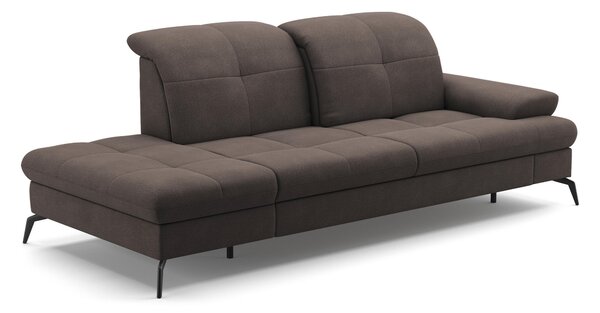 LEŇOŠKA, textil, grafitová Sit & More - Online Only obývacie izby, Online Only
