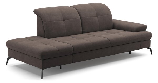 LEŇOŠKA, textil, grafitová Sit & More - Online Only obývacie izby, Online Only