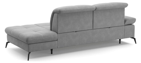LEŇOŠKA, textil, sivá Sit & More - Online Only obývacie izby, Online Only