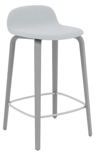Muuto Ex-display barová stolička Visu 65 cm, grey/Steelcut Trio 105