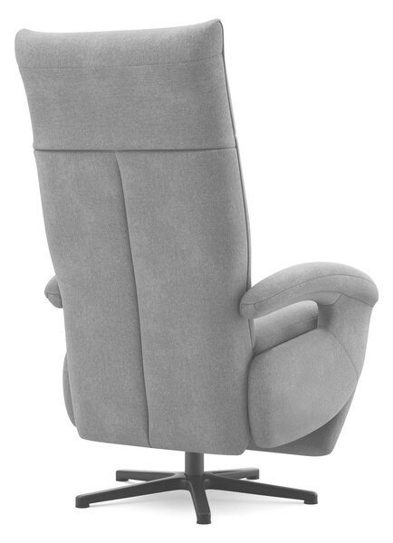 KRESLO, textil, sivá Sit & More - Online Only obývacie izby, Online Only