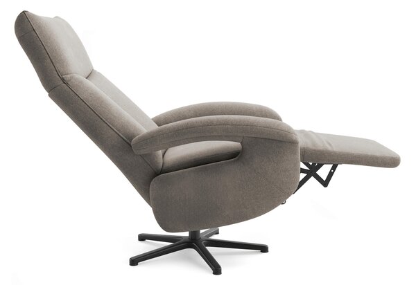 RELAXAČNÉ KRESLO, textil, bahenná hnedá Sit & More - Online Only obývacie izby, Online Only