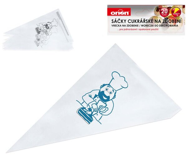 Zdobiace vrecko 20 ks dĺžka 39,5 cm