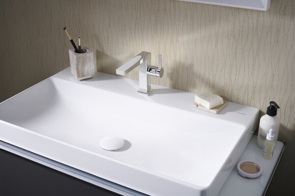 Hansgrohe Tecturis E - Páková umývadlová batéria 110 Fine CoolStart EcoSmart+ bez odtokovej garnitúry, chróm 73021000