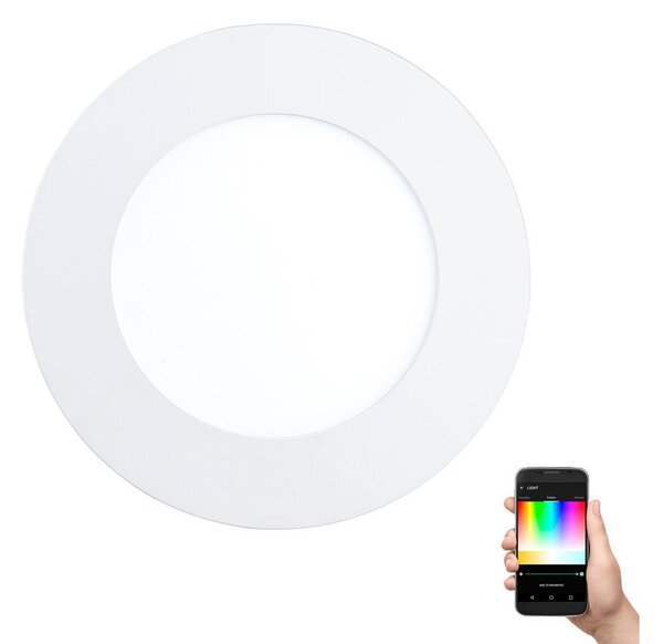 Eglo 32737 - LED RGB Stmievateľné podhľadové svietidlo FUEVA-C LED/5,4W/230V
