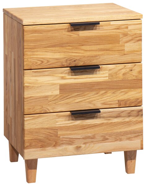 NOČNÝ STOLÍK, dub, farba duba, 48/65/40 cm Linea Natura - Spálňové sety