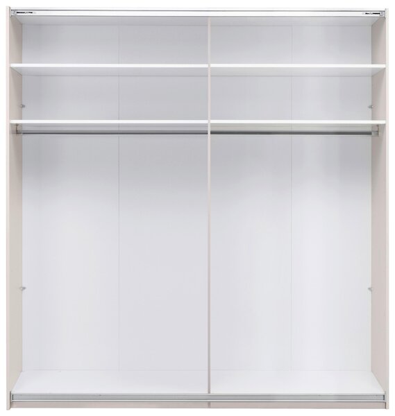 SKRIŇA S POSUVNÝMI DVERAMI, kašmírová, 200/210/62 cm MID.YOU - Skrine, Online Only