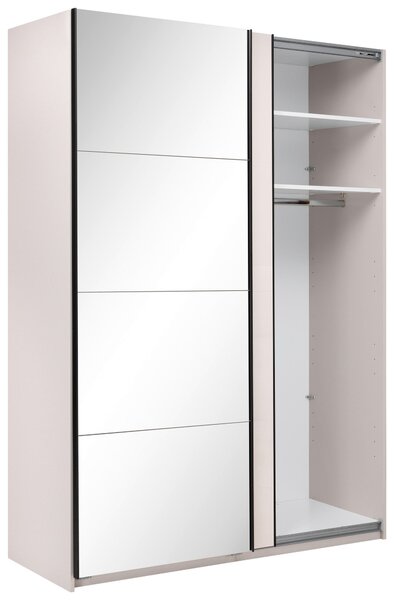 SKRIŇA S POSUVNÝMI DVERAMI, kašmírová, 150/210/62 cm P & B - Skrine, Online Only