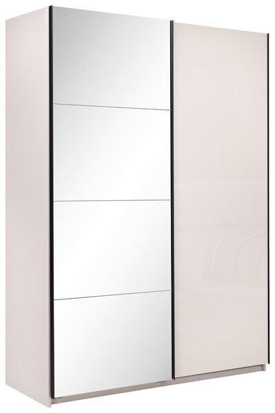 SKRIŇA S POSUVNÝMI DVERAMI, kašmírová, 150/210/62 cm P & B - Skrine, Online Only