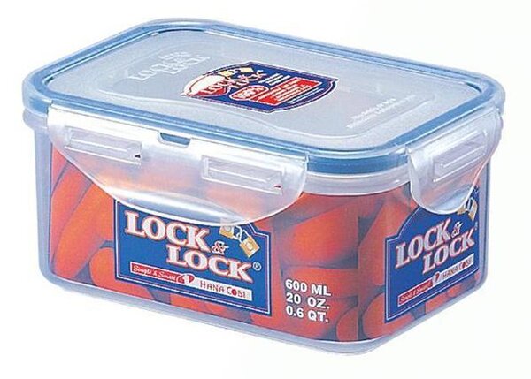 LOCKNLOCK Dóza na potraviny Lock - obdĺžnik, 600 ml