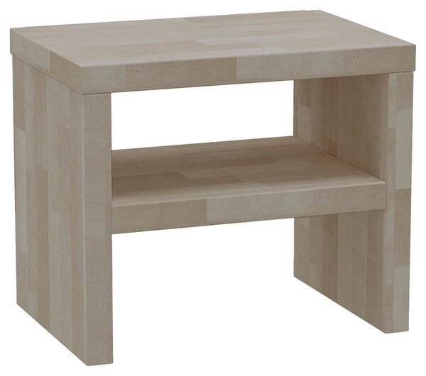 NOČNÝ STOLÍK, buk, 50/45/35 cm Linea Natura - Spálňové sety