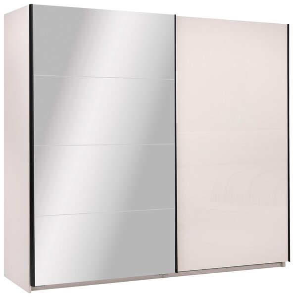 SKRIŇA S POSUVNÝMI DVERAMI, kašmírová, 250/210/62 cm MID.YOU - Skrine, Online Only