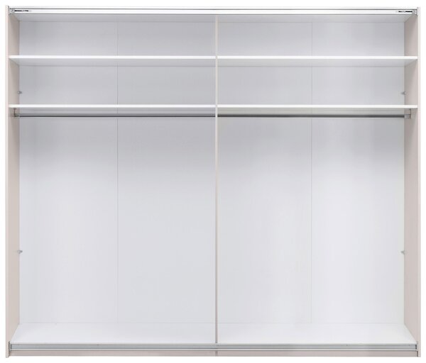 SKRIŇA S POSUVNÝMI DVERAMI, kašmírová, 250/210/62 cm MID.YOU - Skrine, Online Only