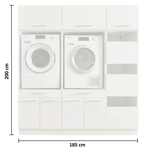 MIESTNOSŤ NA DOMÁCE PRÁCE, 185/200/67,5 cm - Online Only technická miestnosť, Online Only