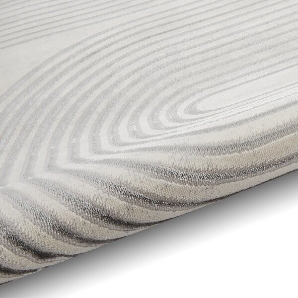 Svetlosivo-krémový koberec 80x150 cm Apollo – Think Rugs