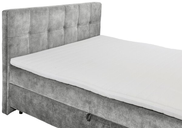 AMERICKÁ POSTEĽ, 160/200 cm, sivá MID.YOU - Online Only spálne, Online Only