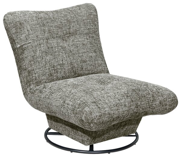 KRESLO, textil, sivá MID.YOU - Online Only obývacie izby, Online Only