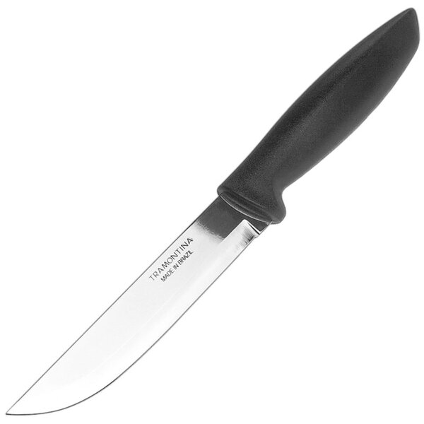 Kuchynský nôž Tramontina 28cm čierny (Kvalitné kuchynské nože)