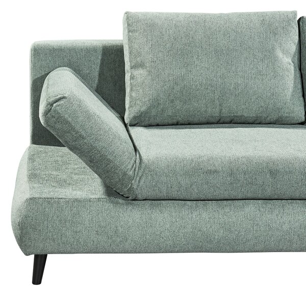 ROZKLADACIA POHOVKA, textil, kompozitné drevo, sivomodrá MID.YOU - Sedačky, Online Only