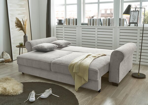 ROZKLADACIA POHOVKA, textil, svetlosivá MID.YOU - Sedačky, Online Only