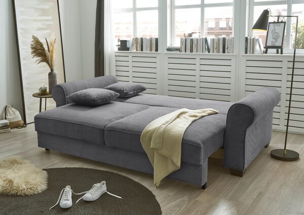 ROZKLADACIA POHOVKA, textil, antracitová MID.YOU - Sedačky, Online Only