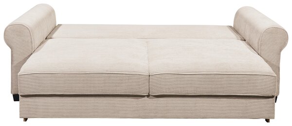 ROZKLADACIA POHOVKA, textil, krémová MID.YOU - Sedačky, Online Only