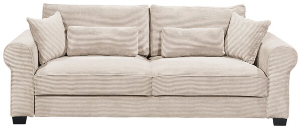 ROZKLADACIA POHOVKA, textil, krémová MID.YOU - Sedačky, Online Only